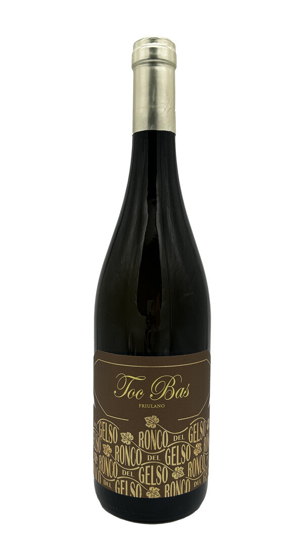 Friulano 'Toc Bas' Ronco del Gelso Italian wine - Friuli Isonzo DOC from Friuli Venezia Giulia